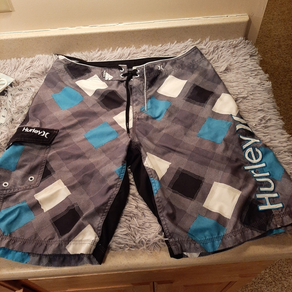 Hurley Board Shorts Size Med/Large